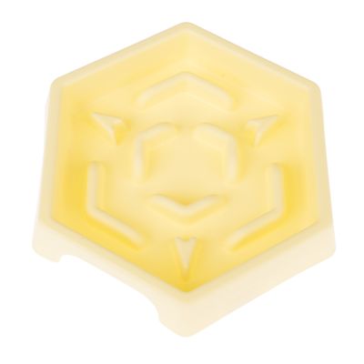TIAKI Slow Feeder Yellow Hexagon