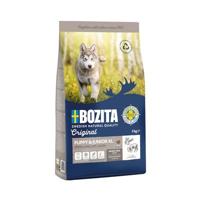 Bozita Original Puppy & Junior XL, jagnięcina - bez pszenicy