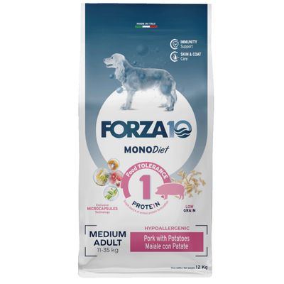 Forza 10 Medium Diet Low Grain, wieprzowina
