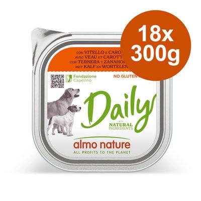 Almo Nature, pakiet mieszany Daily 18 x 300 g