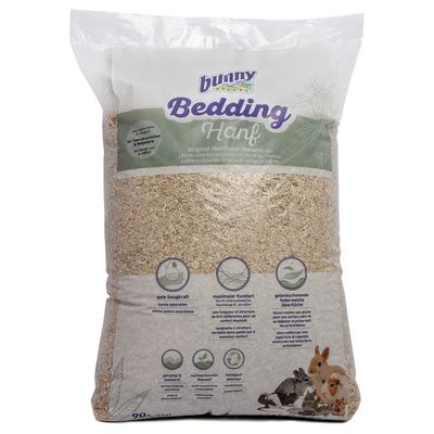 Bunny Bedding, ściółka dla gryzoni z konopi