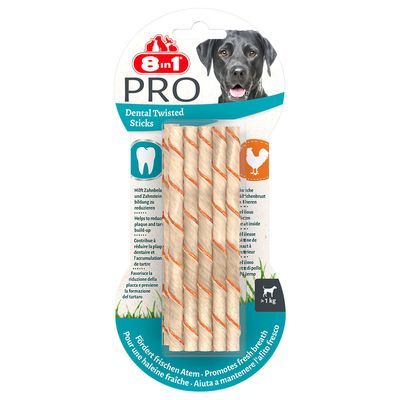 8in1 Pro Dental Twisted Sticks, kurczak