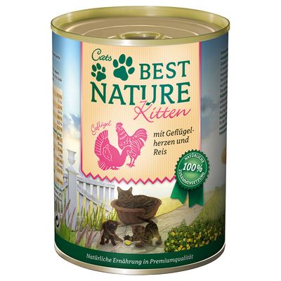 Best Nature Kitten, 6 x 400 g