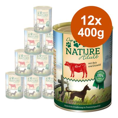 Best Nature Dog Adult 12 x 400 g