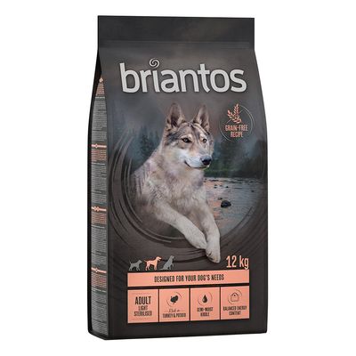 Briantos Adult Light/Sterilised, indyk z ziemniakami, bez zbóż