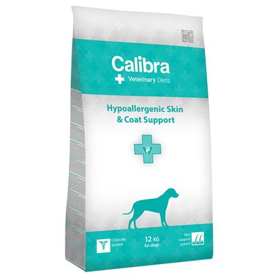 Calibra Veterinary Diet Dog Hypoallergenic Skin & Coat, łosoś