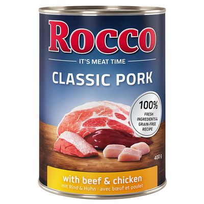 Rocco Classic Pork, 6 x 400 g