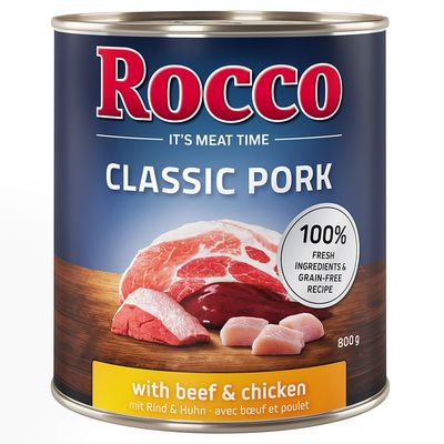 Korzystny pakiet Rocco Classic Pork, 12 x 800 g