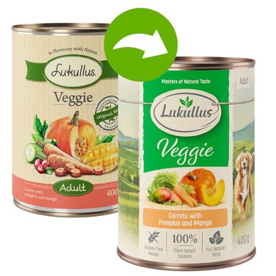 Megapakiet Lukullus Naturkost Veggie, 24 x 800 g