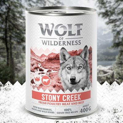 Wolf of Wilderness Adult “Expedition”, 6 x 400 g