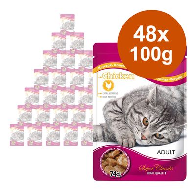 Super Benek Super Chunks, 48 x 100 g