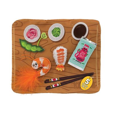 KONG Pull-A-Partz zabawka dla kota Sushi