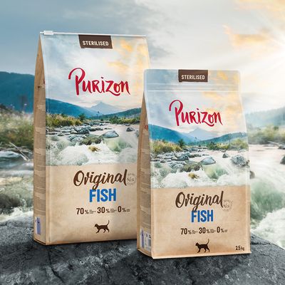 Purizon Sterilised Adult Ryba - bez zbóż