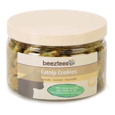 Beeztees Catnip Cookies, łosoś