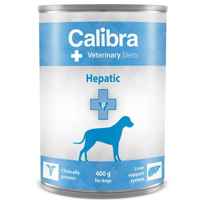 Calibra Veterinary Diet Dog Hepatic, 6 x 400 g