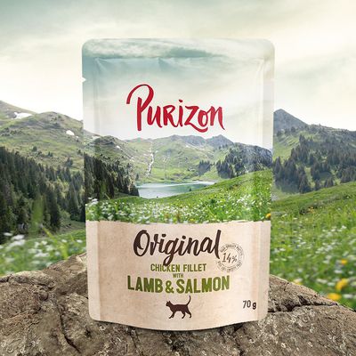 Purizon Adult, bez zbóż, 6 x 70 g
