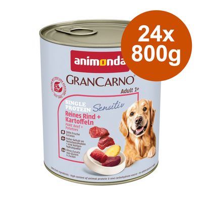 Megapakiet animonda GranCarno Adult Sensitive, 24 x 800 g