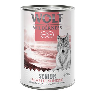 Wolf of Wilderness Senior "Red Meat", 6 x 400 g