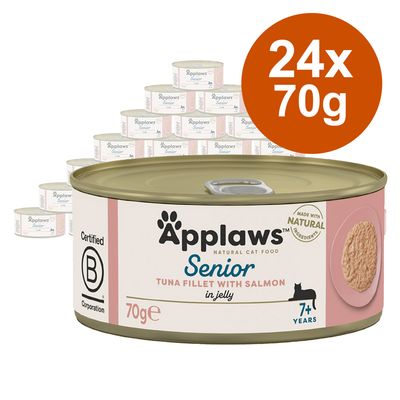 Megapakiet Applaws Senior, 24 x 70 g