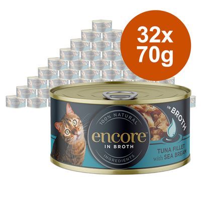 Encore, karma mokra w puszce, 32 x 70 g