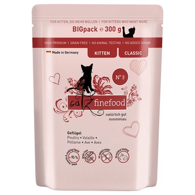 catz finefood Kitten, 6 x 300 g