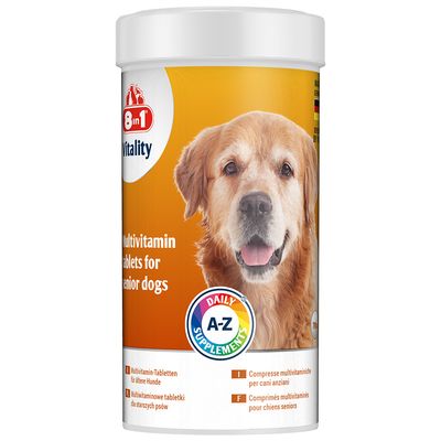 8in1 Vitality Senior, multiwitaminy w tabletkach