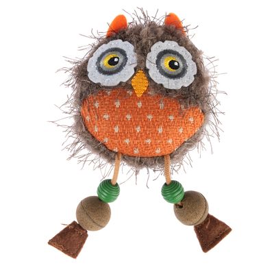 TIAKI Happy Owl, sowa z kocimiętką