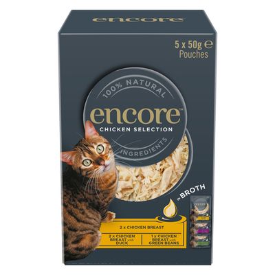 Encore Cat w bulionie, 5 x 50 g