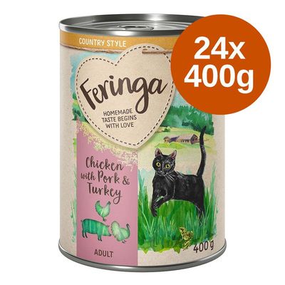 Korzystny pakiet Feringa Country Style Menu, 24 x 400 g