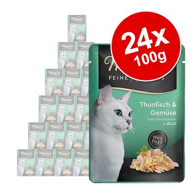 Megapakiet Miamor Feine Filets w saszetkach, 24 x 100 g