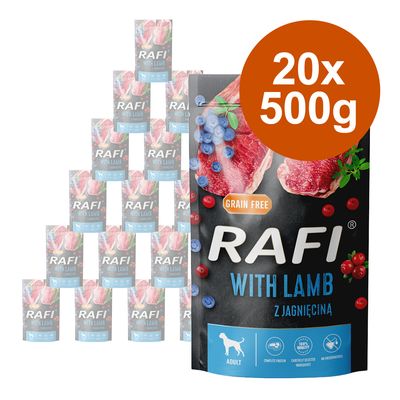 Korzystny pakiet Rafi Dog, 20 x 500 g