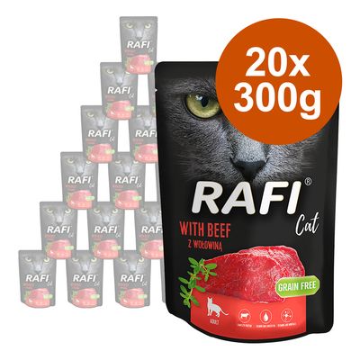 Korzystny pakiet Rafi Cat, 20 x 300 g