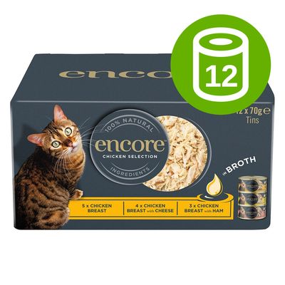 Encore, karma mokra w bulionie, 12 x 70 g