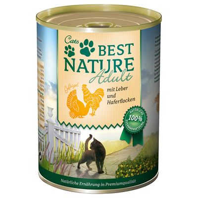 Best Nature Cat Adult, 6 x 400 g