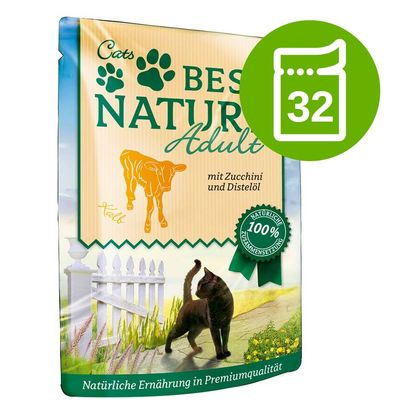 Korzystny pakiet Best Nature Cat Adult, 32 x 85 g