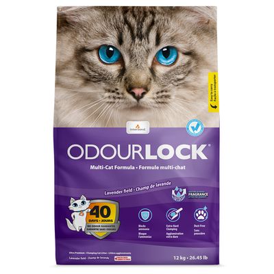 ODOURLOCK Lawendowy żwirek dla kota