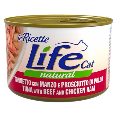 Life Cat "Le Ricette", 4 x 150 g