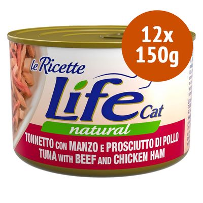 Korzystny pakiet Life Cat "Le Ricette", 12 x 150 g