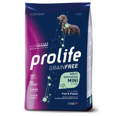 Pies Prolife Grainfree Sensitive Mini ryba i ziemniaki