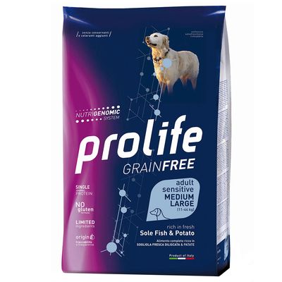 Megapakiet Dog Prolife Adult M/L, 2 x 10 kg