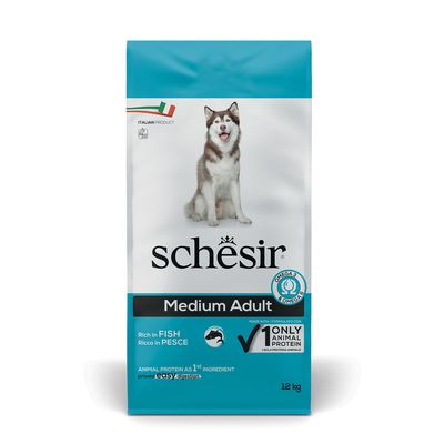 Schesir Dog Dry Medium/Large Maintenance Ryby