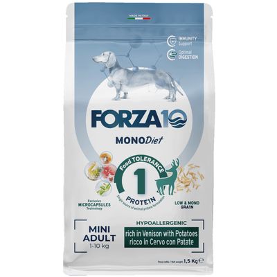 FORZA10 Mini Diet, dziczyzna i ziemniaki