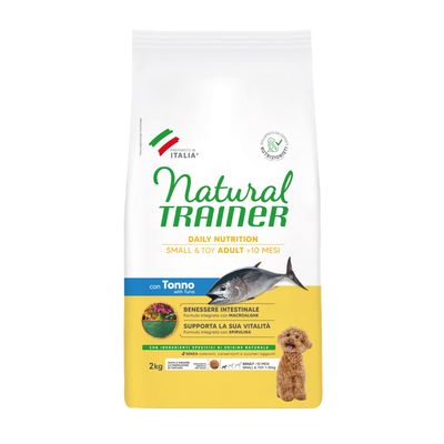 Natural Trainer Adult Small & Toy z tuńczykiem