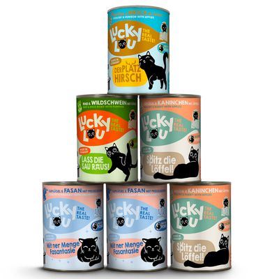 Lucky Lou Adult, pakiet mieszany, 6 x 400 g