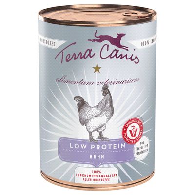 Terra Canis Alimentum Veterinarium Low Protein, 6 x 400 g