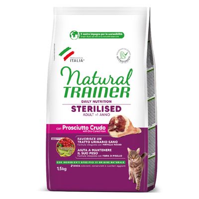 Natural Trainer Sterilised, z surową szynką