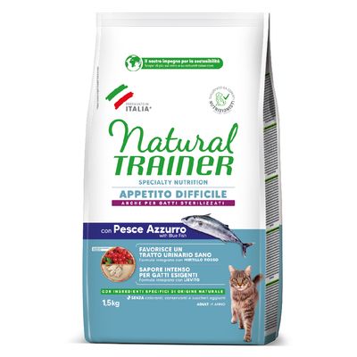Natural Trainer Difficult Appetite, z niebieską rybą