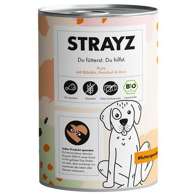 STRAYZ BIO, 6 x 400 g