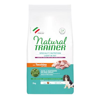 Natural Trainer Light in Fat Adult Small & Toy z indykiem