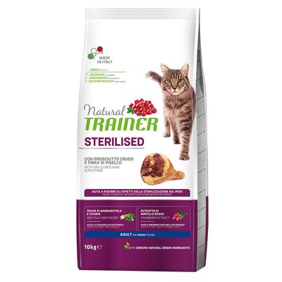 Natural Trainer Sterilised, z suszoną szynką